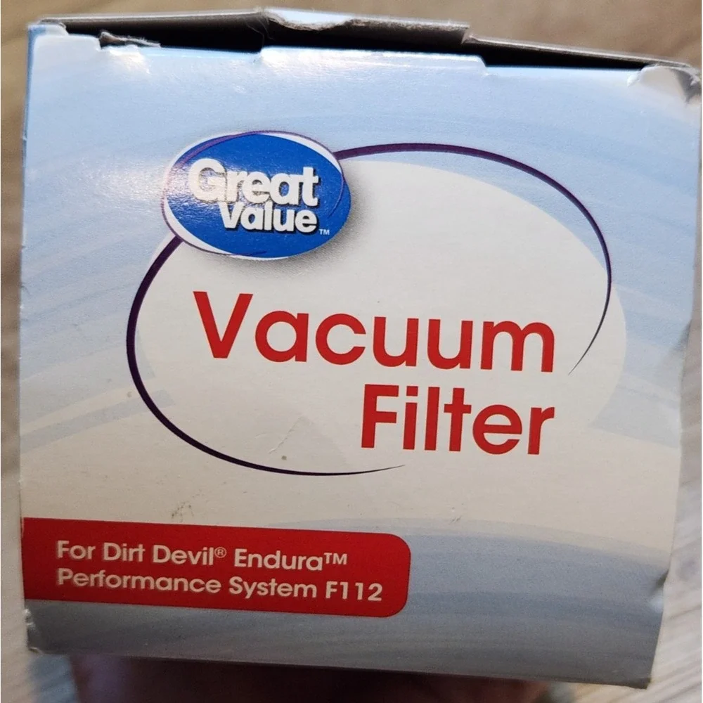 Great Value Vacuum Filter 529925 For Dirt Devil Endura F112 New